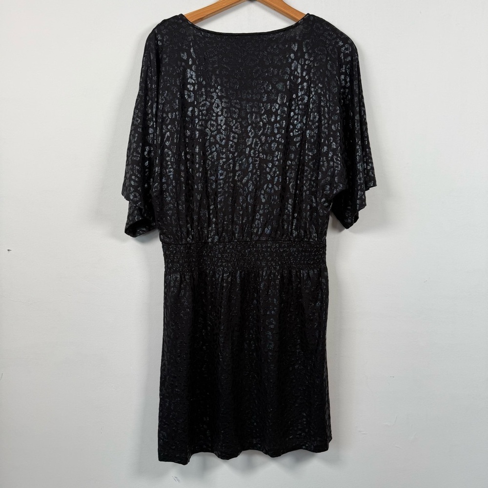 White House Black Market, NWT, Black Sequin Mini Dress, Size M - Picture 7 of 13